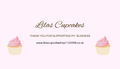 Personalised Cupcake Theme Business Appreciation Card