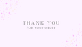 Personalised Pink Sparkly Business Appreciation Card